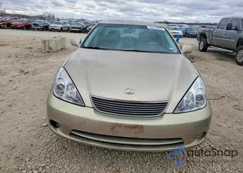 2005 Lexus Es 330 z USA, uszkodzony, nr VIN JTHBA30G755078420
